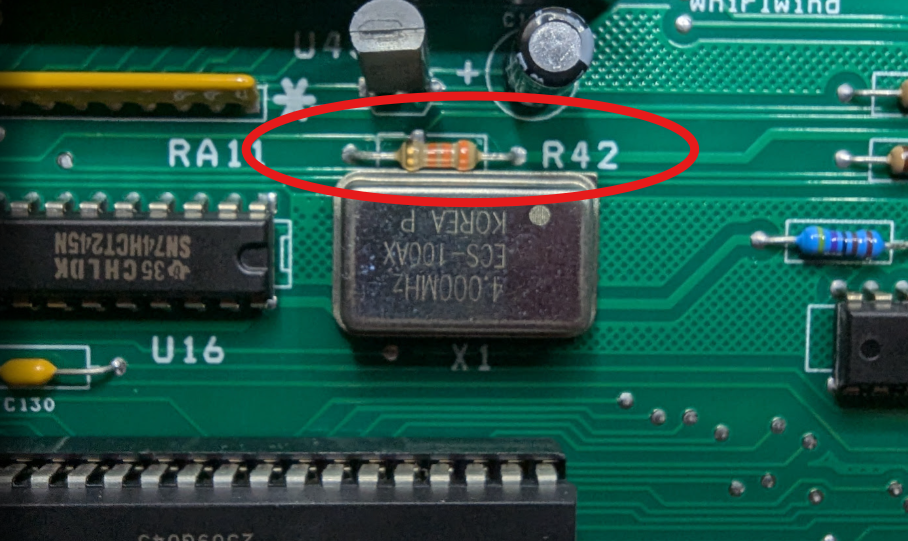 R42 location on RottenDog board
